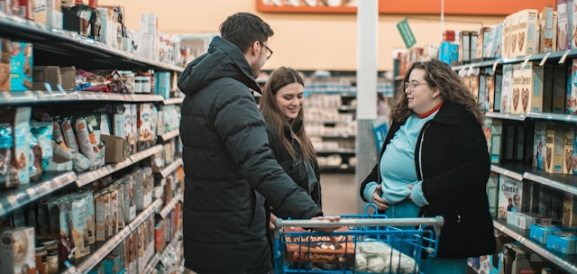 Opções de alimentos baratos no mercado