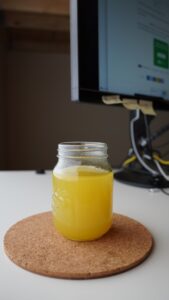 Trabalho feito, hora de um caldo cheio de sabor e saúde!