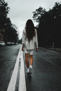 pratica de caminhada
