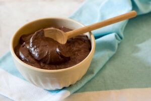 Mousse de Chocolate Saudável no pote